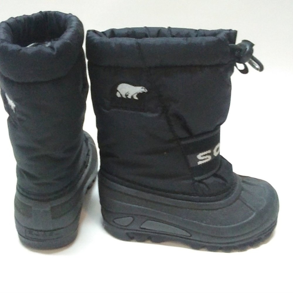 Sorel Kids Black Boots Size 8